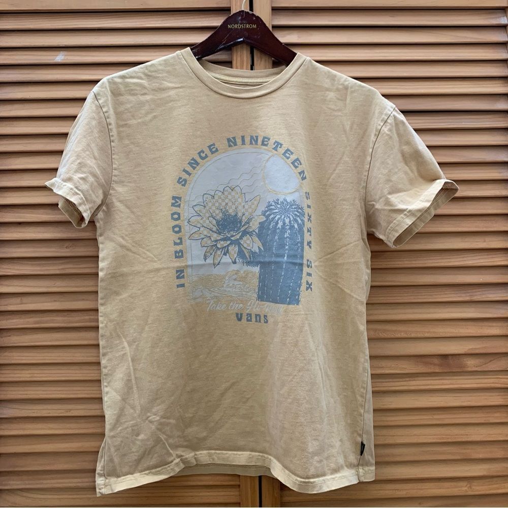 Vans sunflower graphic T-shirt size XS
